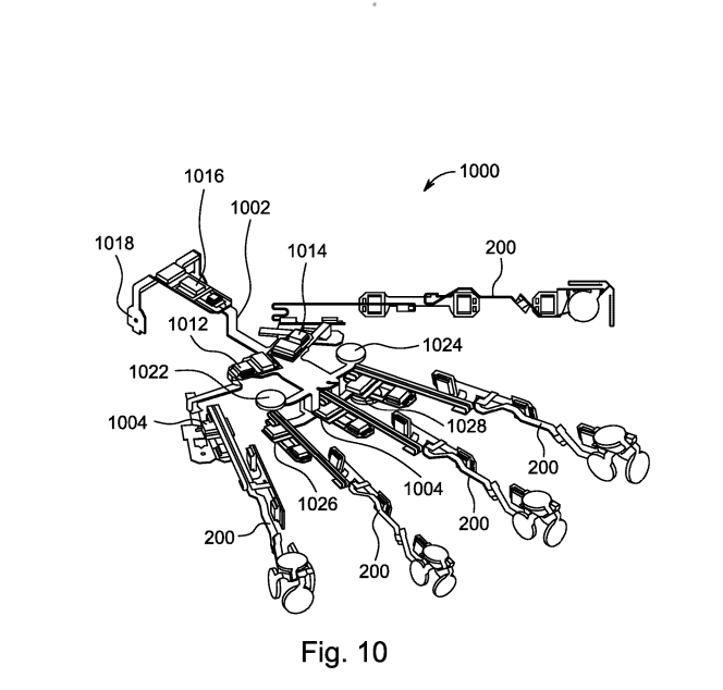 Hand sensor circuit pantent figure.